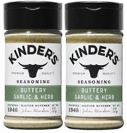 Kinder's Buttery Vitlök & Örtkrydda 2 Pack