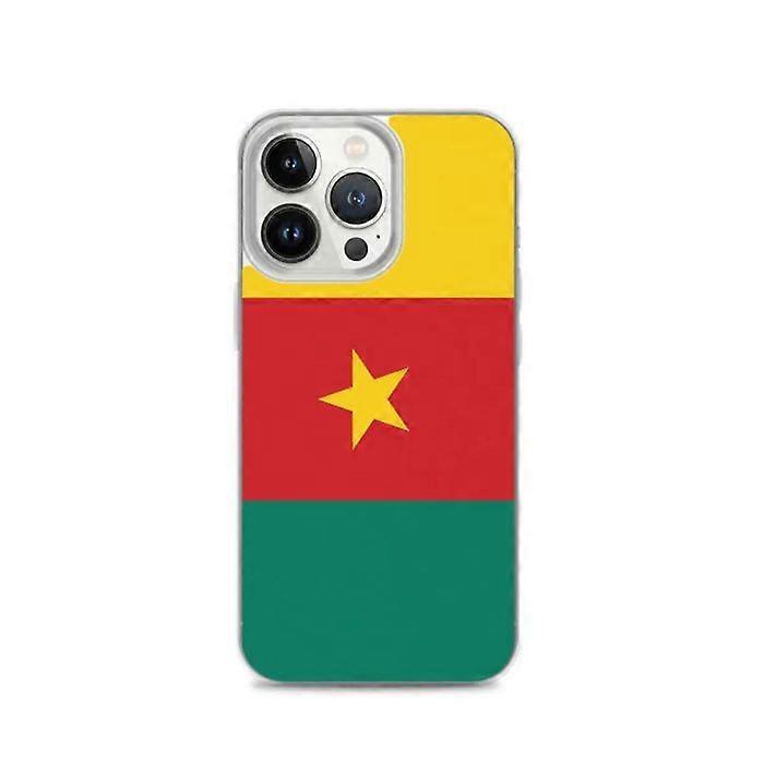 iPhone Case - Cameroon Flag - iPhone 13 Pro - Flexible - Multicolor - Vertical