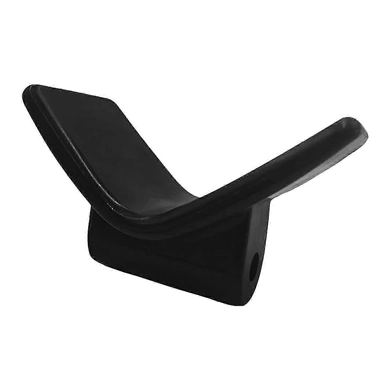 Generic V Shaped Boat Trailer Bow Stop, Replace, Lightweight Stable Practical for Sailboat Yachts-color: Black