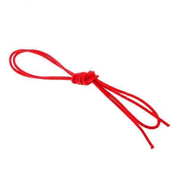 5-6pack 3mm Red Elastic Bungee Rope Shock Cord Tie Down Boats Trailers Kayak 1m