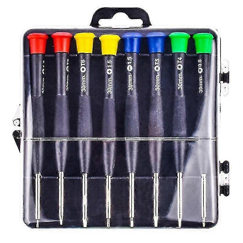 8 In 1 Mini Precision Torx Screwdriver Set Multifunctional Hands Opening Maintenance Tools Kit