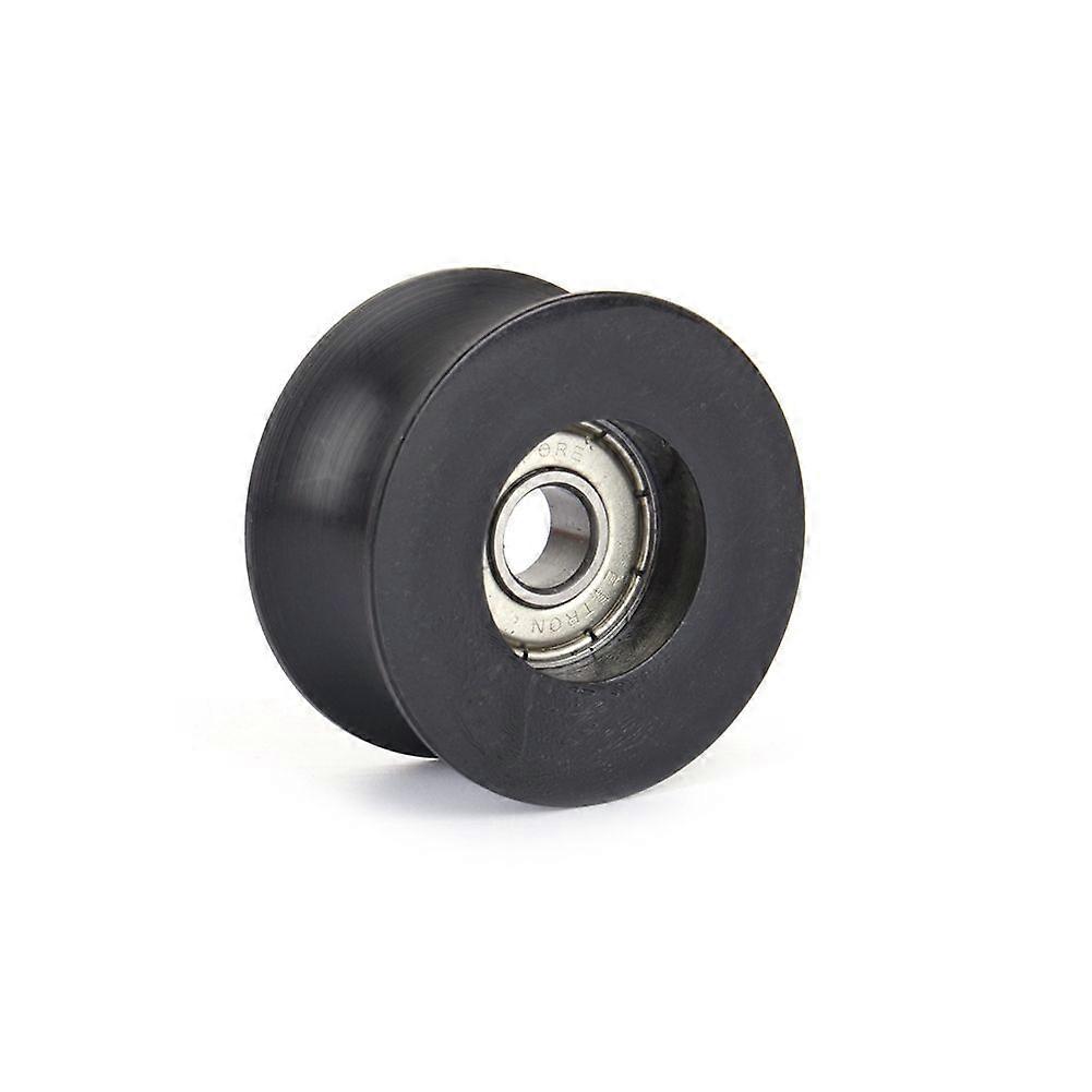 عالية الجودة على شكل حرف U عجلة الأخدود النايلون المغلفة بكرة تحمل البلاستيك BU0840