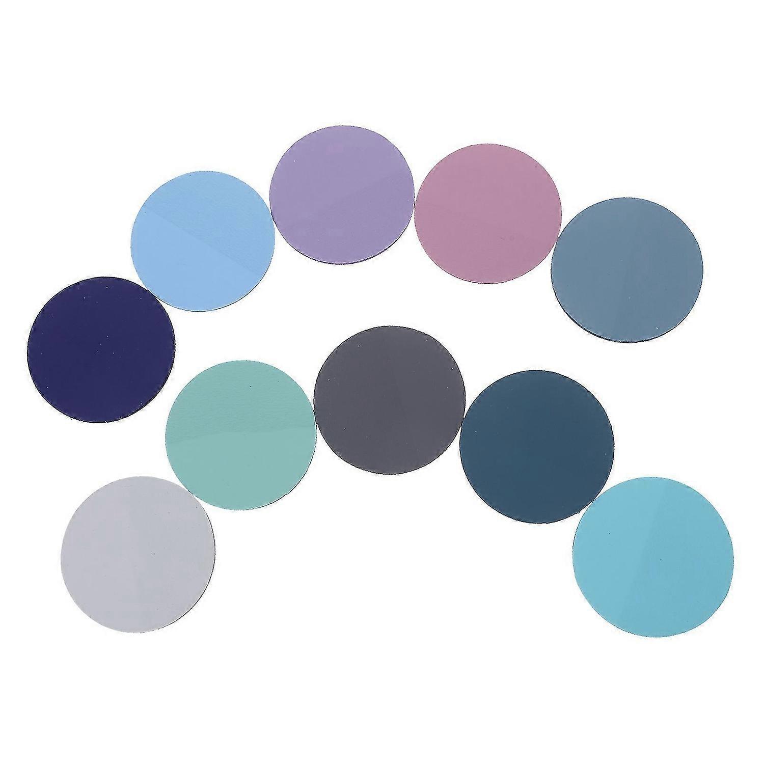 1 Set Multi-function Note Pads Adorable Memo Pads Portable Round Note Stickers