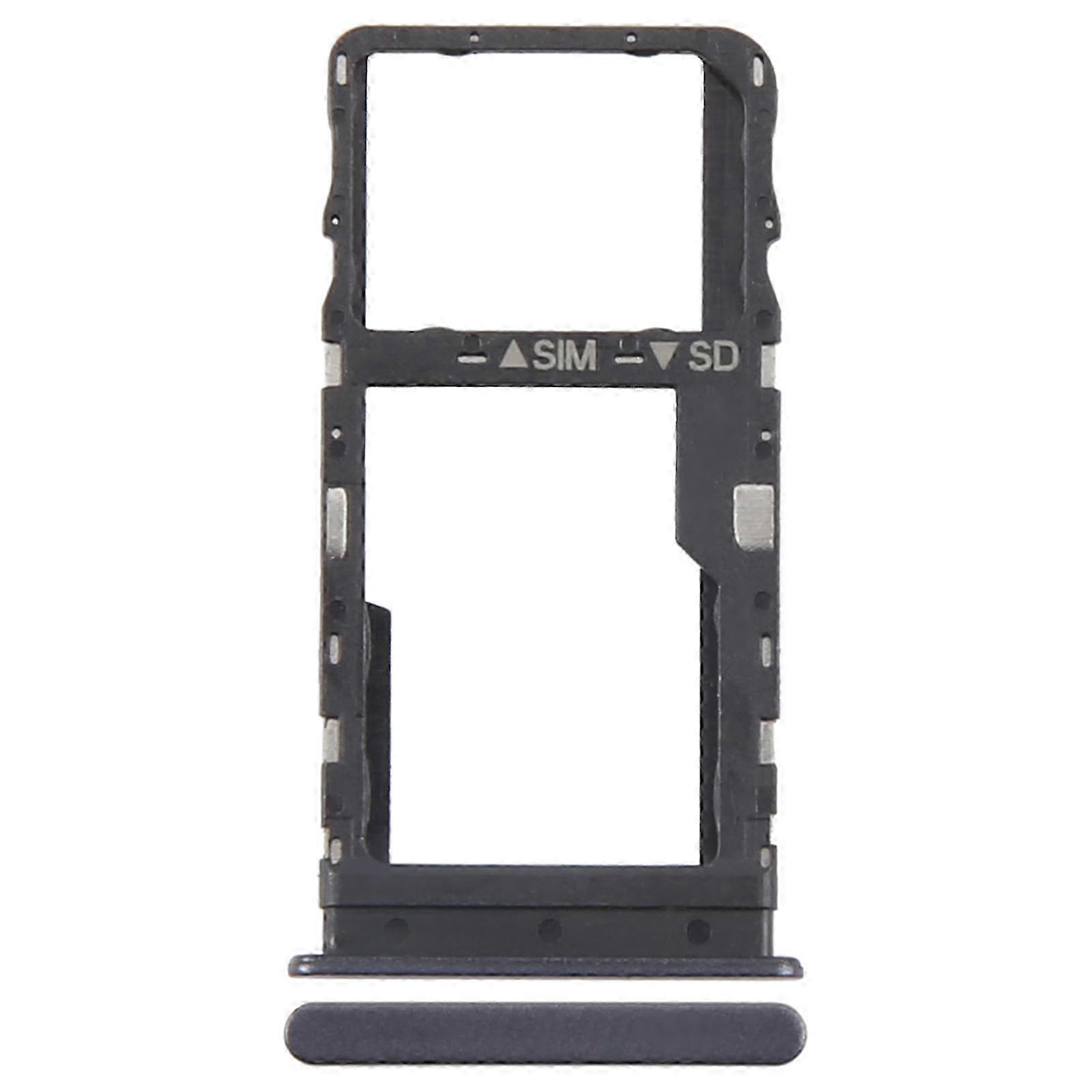 For TCL NxtPaper 11 COMPATIBLE SIM Card Tray + Micro SD Card Tray (Grey) 2025