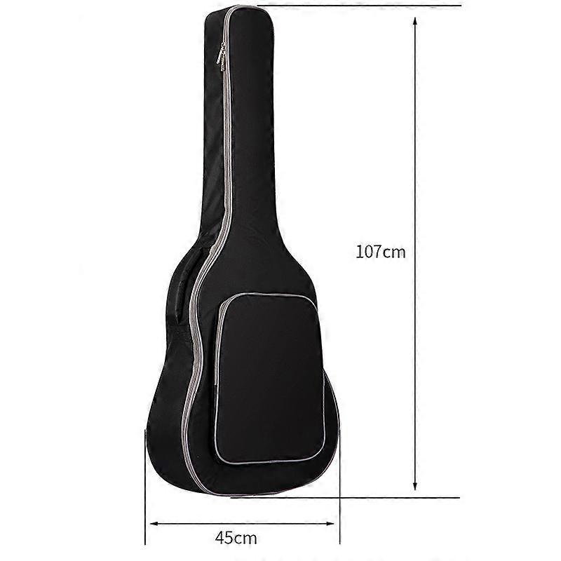 INF 40-41 tums akustisk gitarrväska med 10T-vaddering