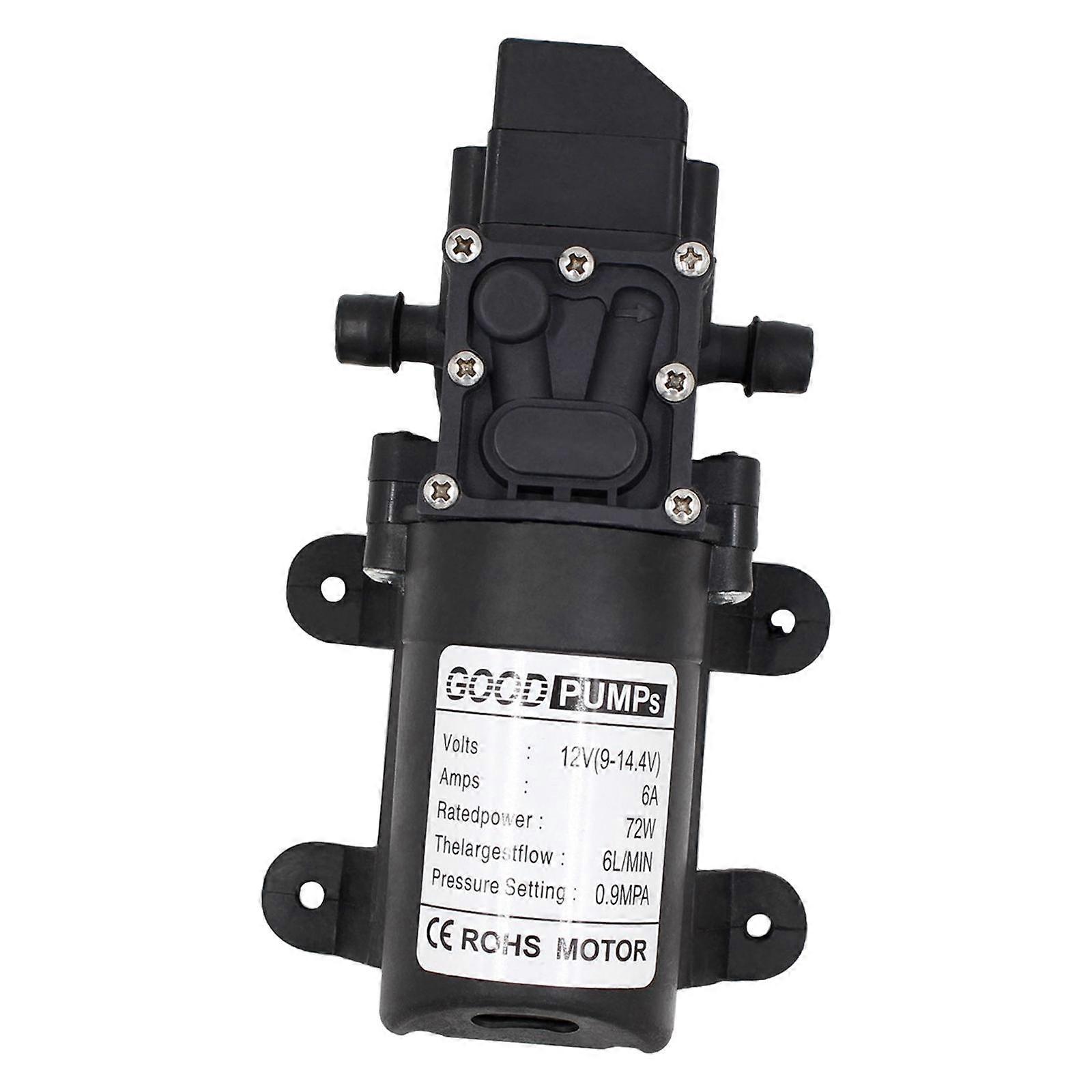 Efficient 12V Water Pump with Self-Priming Technology