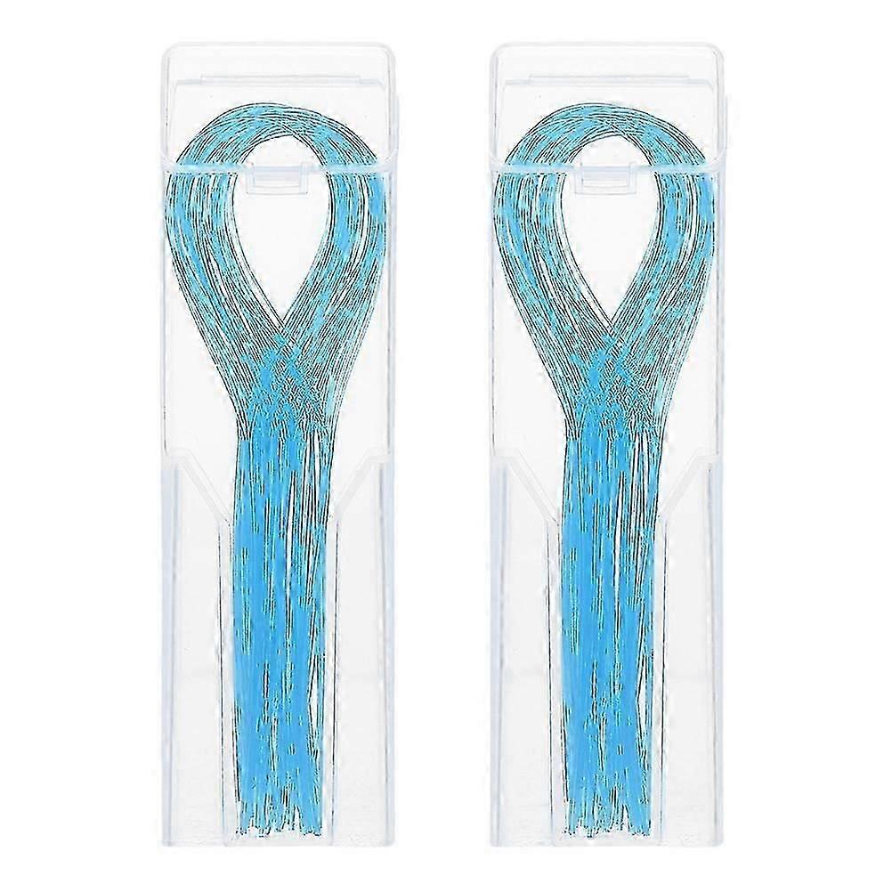 100 Pcs Retainers Dental Floss Threaders Bridges Floss Threader Bridge Dental Floss Braces Nylon Floss Brace Threaders Flossing