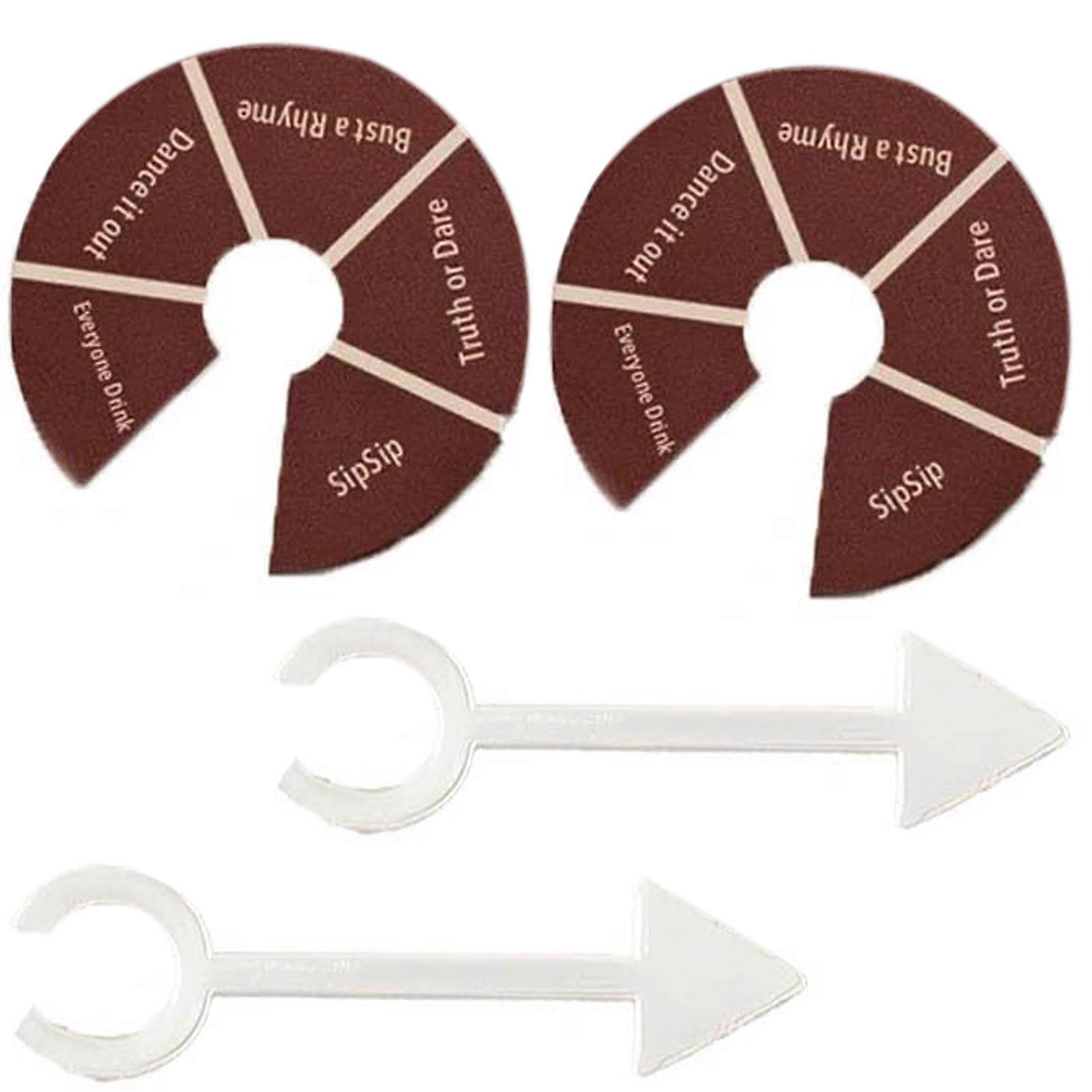 Interactive Drinking Game Wheel Set Drinking Games for Bachelorettes Party for Home Party