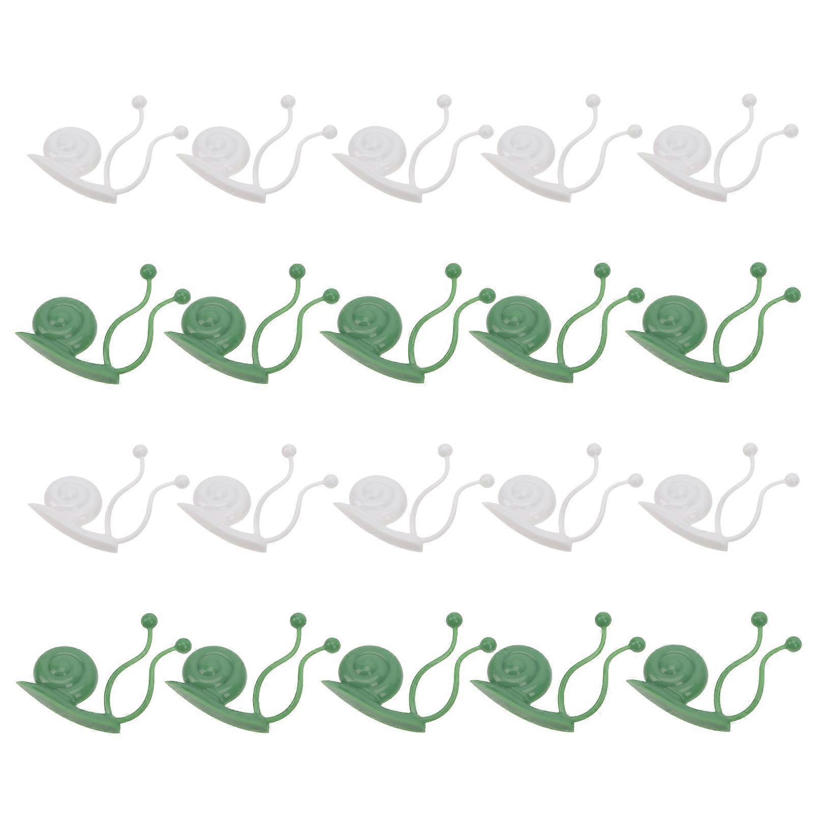 Climbing Plants Clips Adhesive Plant Climbing Wall Fixture Creative Vine Fixing Tools Home Decoration 20Pcs