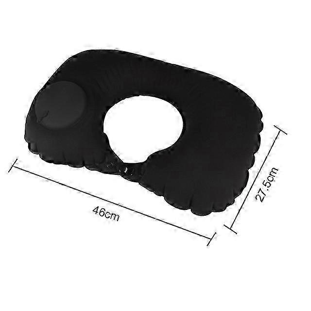 Portable U-Shaped Inflatable Travel Pillows for Neck Support, Ideal for Sleeping, Napping, and Outdoor Camping Adventures