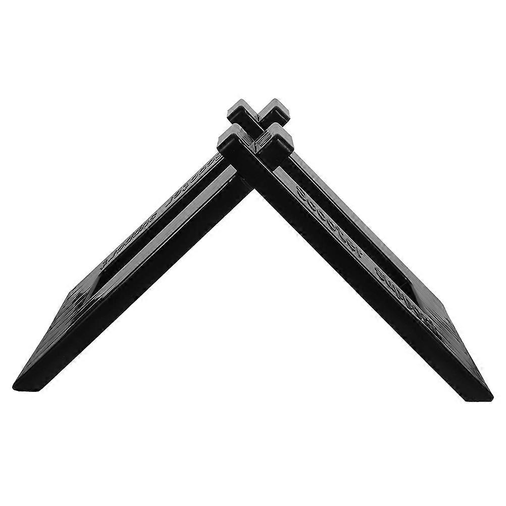 Durable Black Stand Parking Rack for Stability, Support, Storage and Display of Balance Bikes