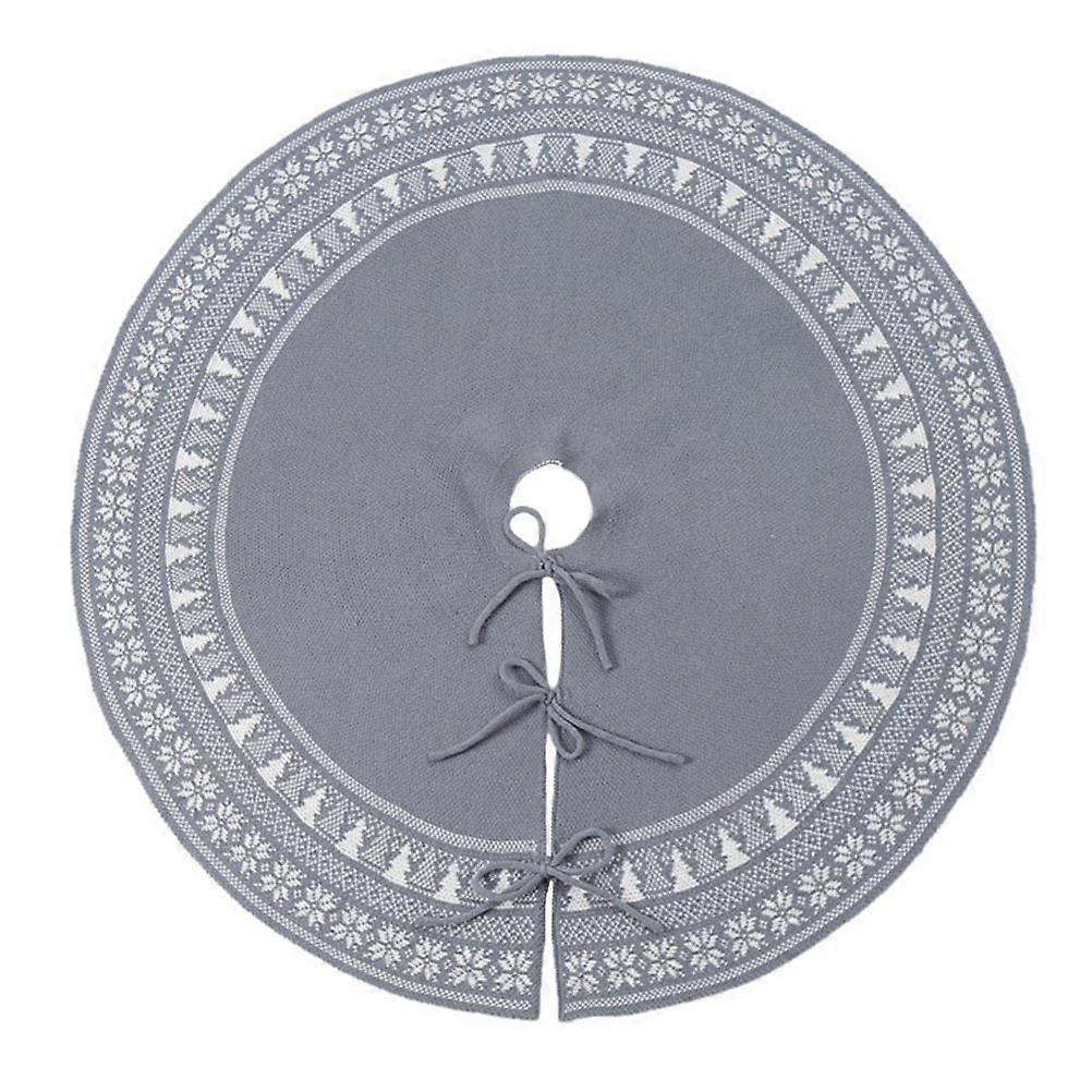 Fabric Tree Skirt Counters Shops Hotels Dual Function 92X92cm 1Pack