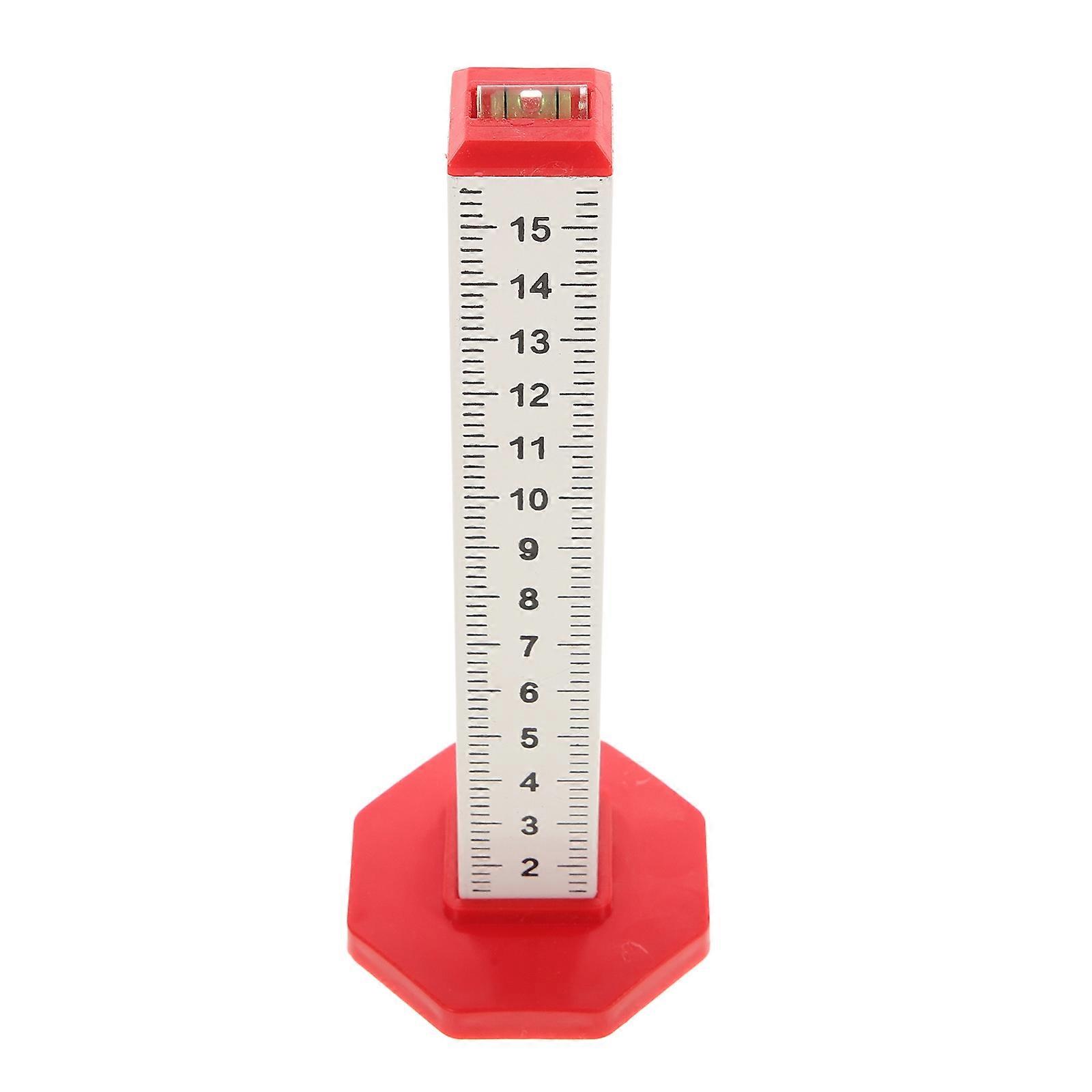 Tiling Leveling System Multifunction Ruler Diy Enthusiasts Dual Bubble Metal 1Set