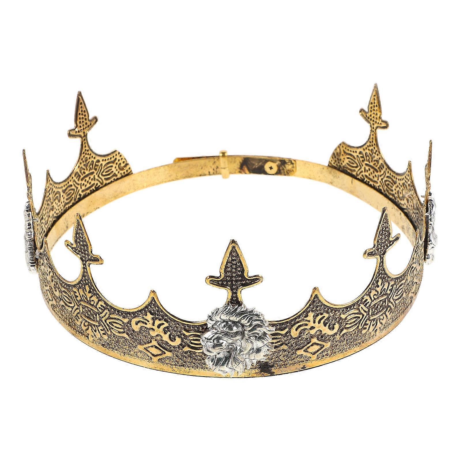 Renaissance King Costume Men Medieval Accessory For Themed Parties And Stage Performances 1Pcs