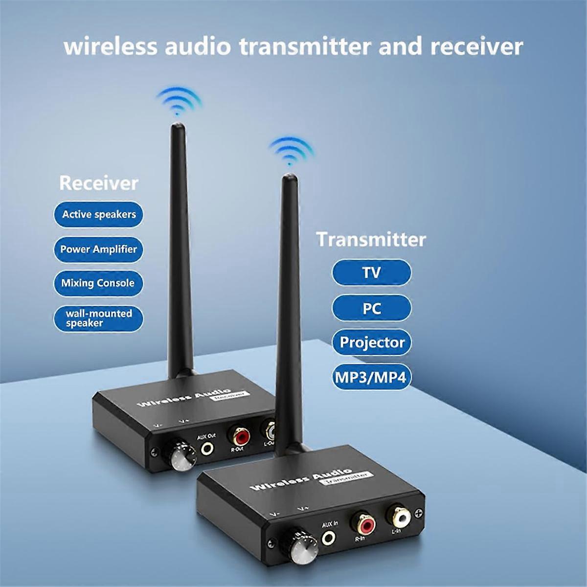 Wireless Audio Transmitter and Receiver, Wireless Hi-Fi