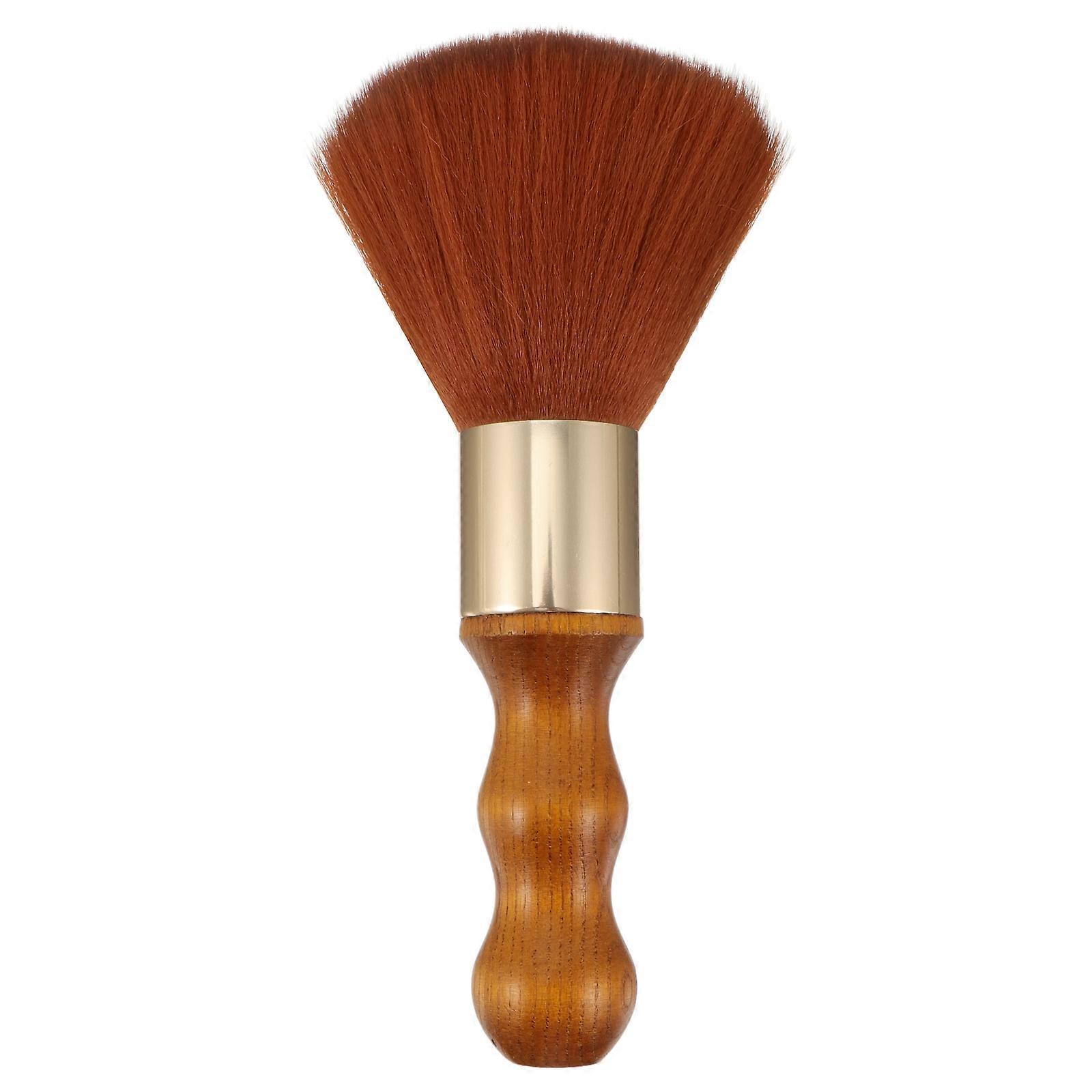 Clean Brush Vinyl Record and CD Cleaner with Synthetic Material Handle for Optimal Cleaning Brown
