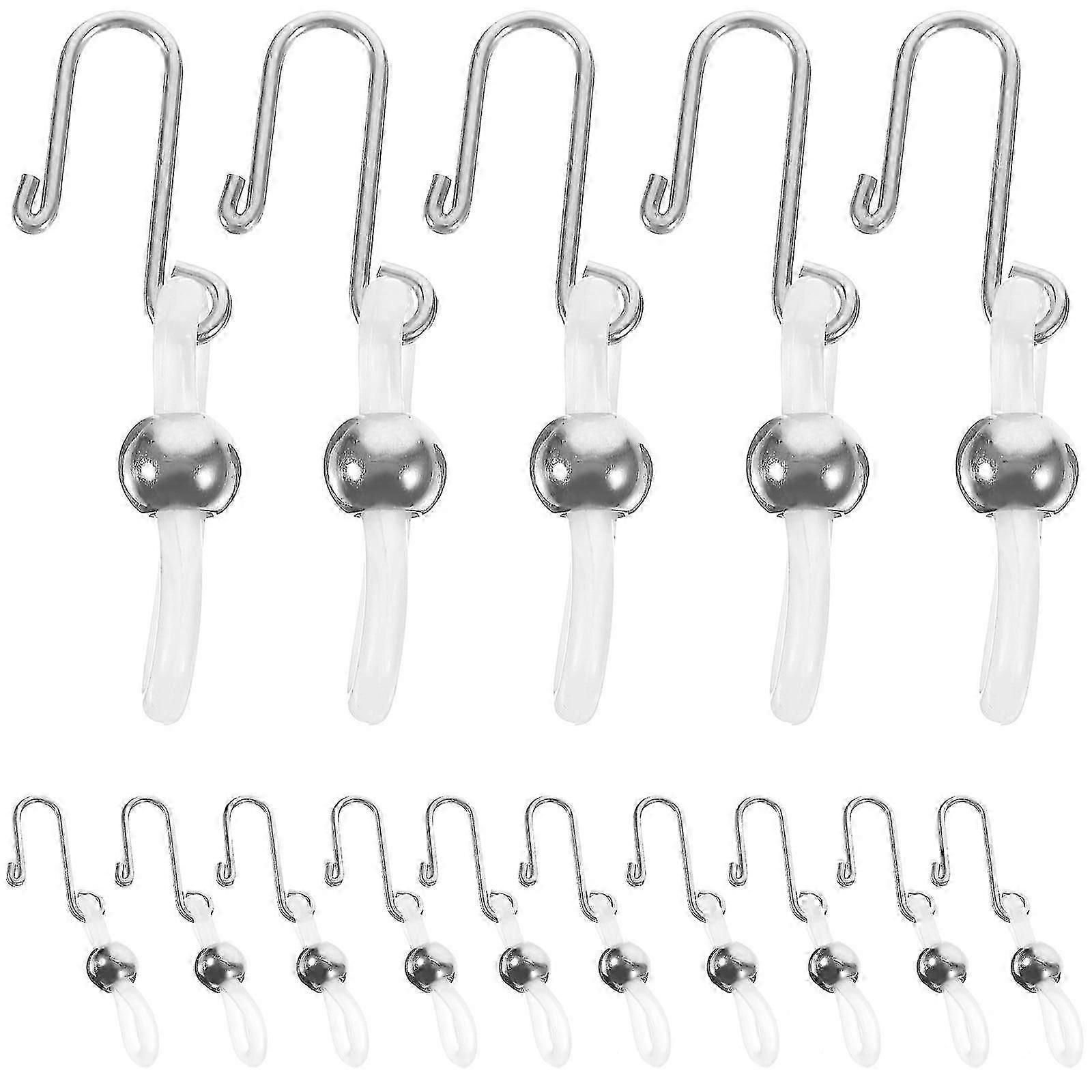 2 Pcs Swivel Spring Hook Pendants Loop Lanyard Snap Hooks Clips Key Fob Brass Trigger Replacement Clasp