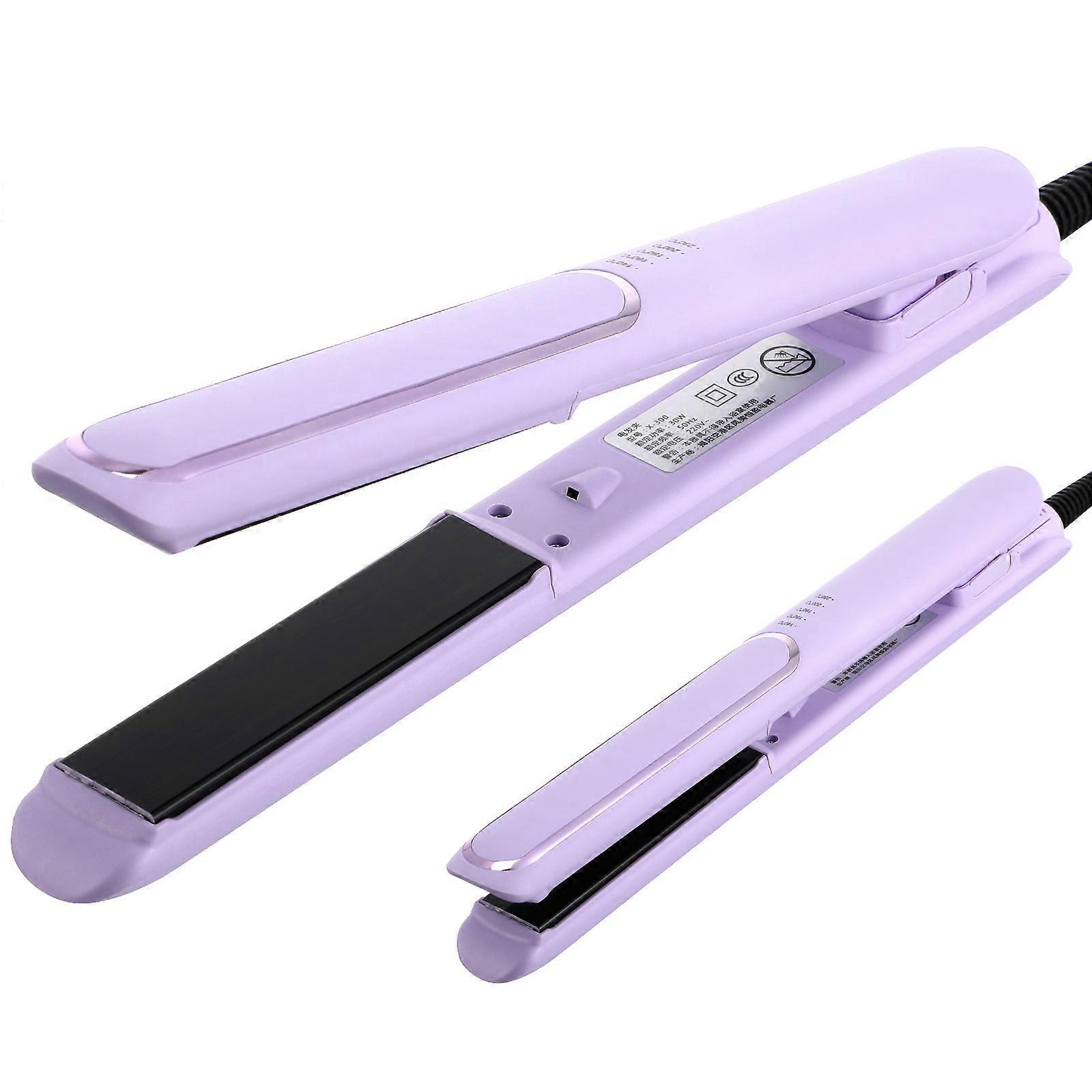 Multi Hair Styling Tool Hair Straightner Travel Curling Iron ABS Material Dormitory Use Small Flat Iron 1Set