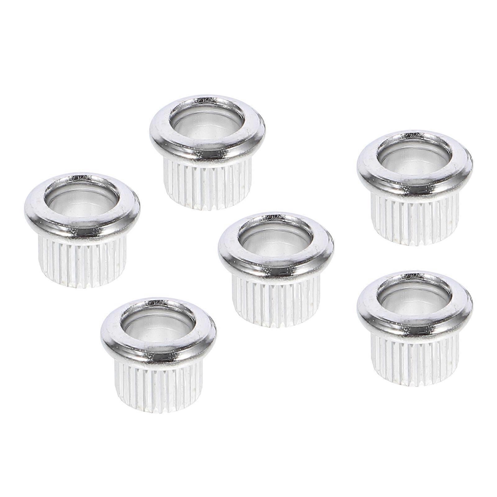 Tuners Tuning Guitar Tuning Pegs Tuner Machine Heads Professional Use Silver 6Pcs