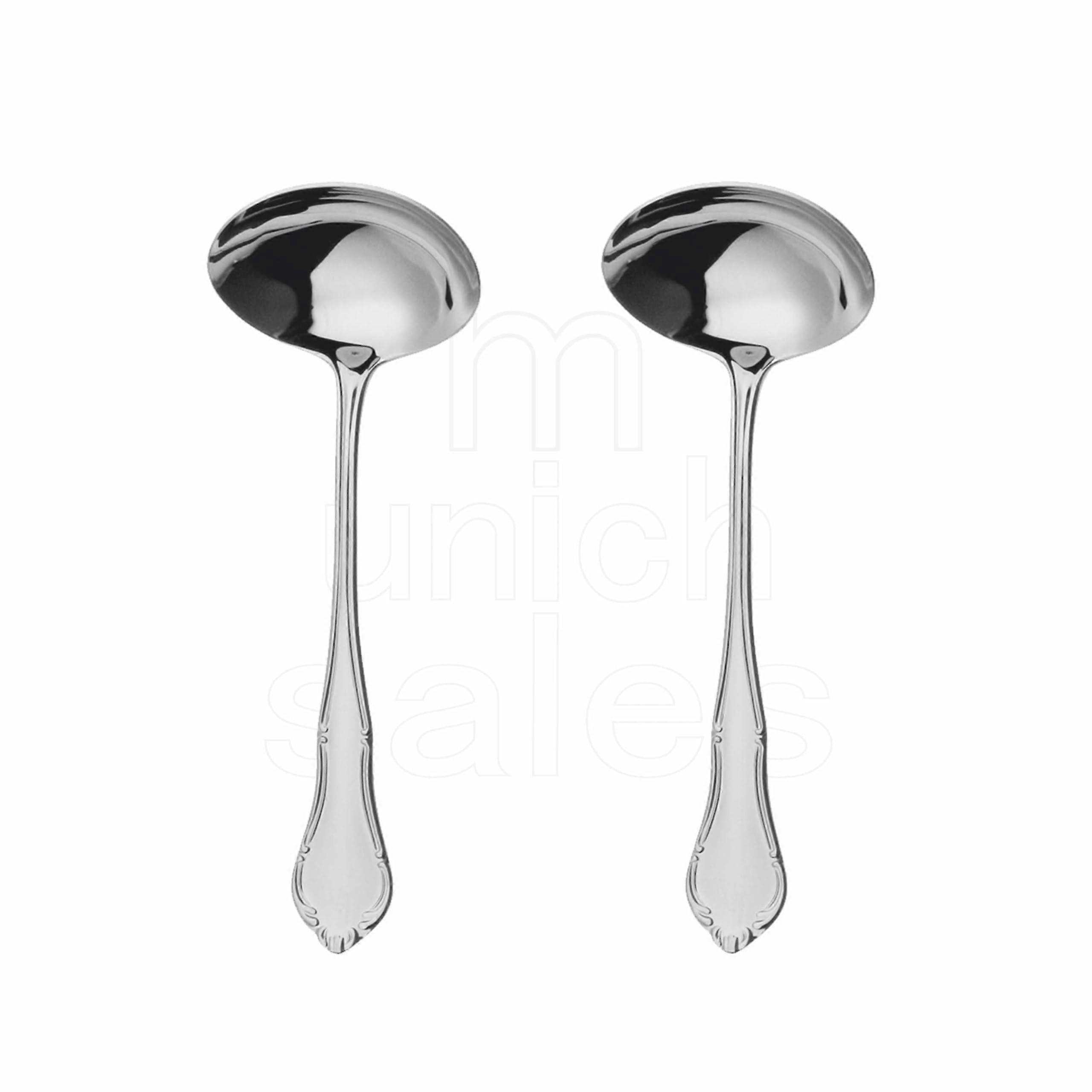 2 sauce spoons, from the Palazzo series by Picard  Wielptz