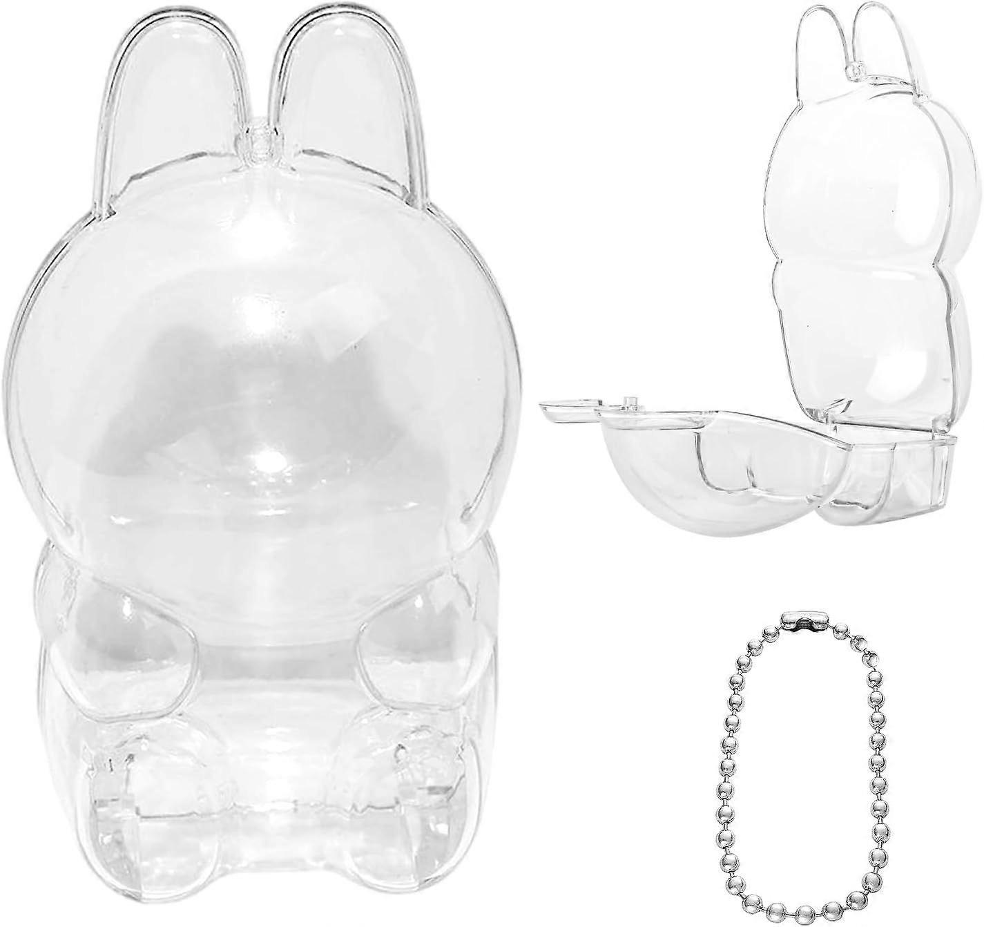 2025 Latest Model Transparent figure display box compatible with LABUBU There is