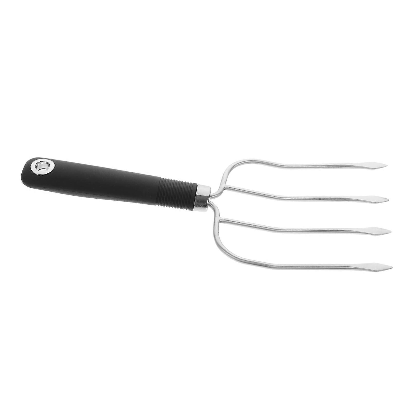 Roasting Fork Barbecue Tools Turkey Lifter Chicken Fork Turkey Fork Grill Fork Stainless Steel Stainless Steel 24.8 Centimetres