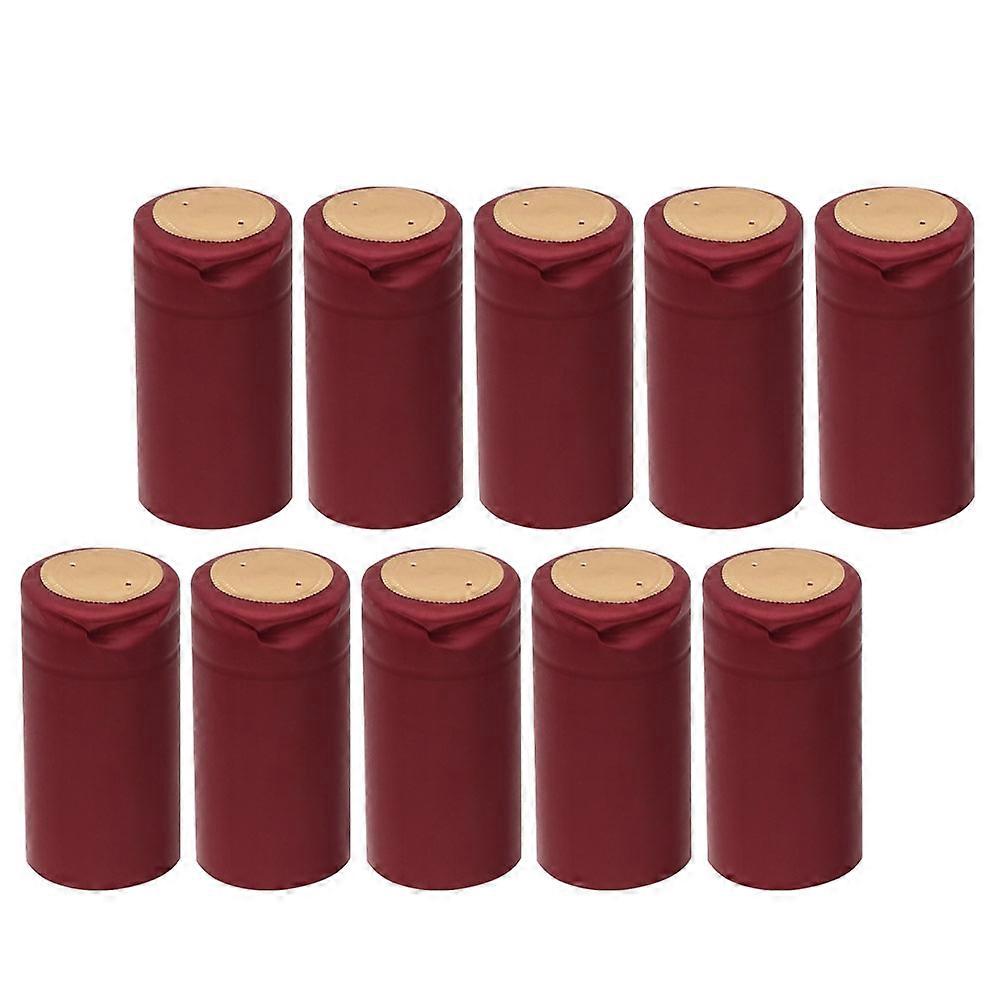Heat Shrink Sleeves Shrink Wraps Decoration Sealing Red Diameter 30mm 150Set