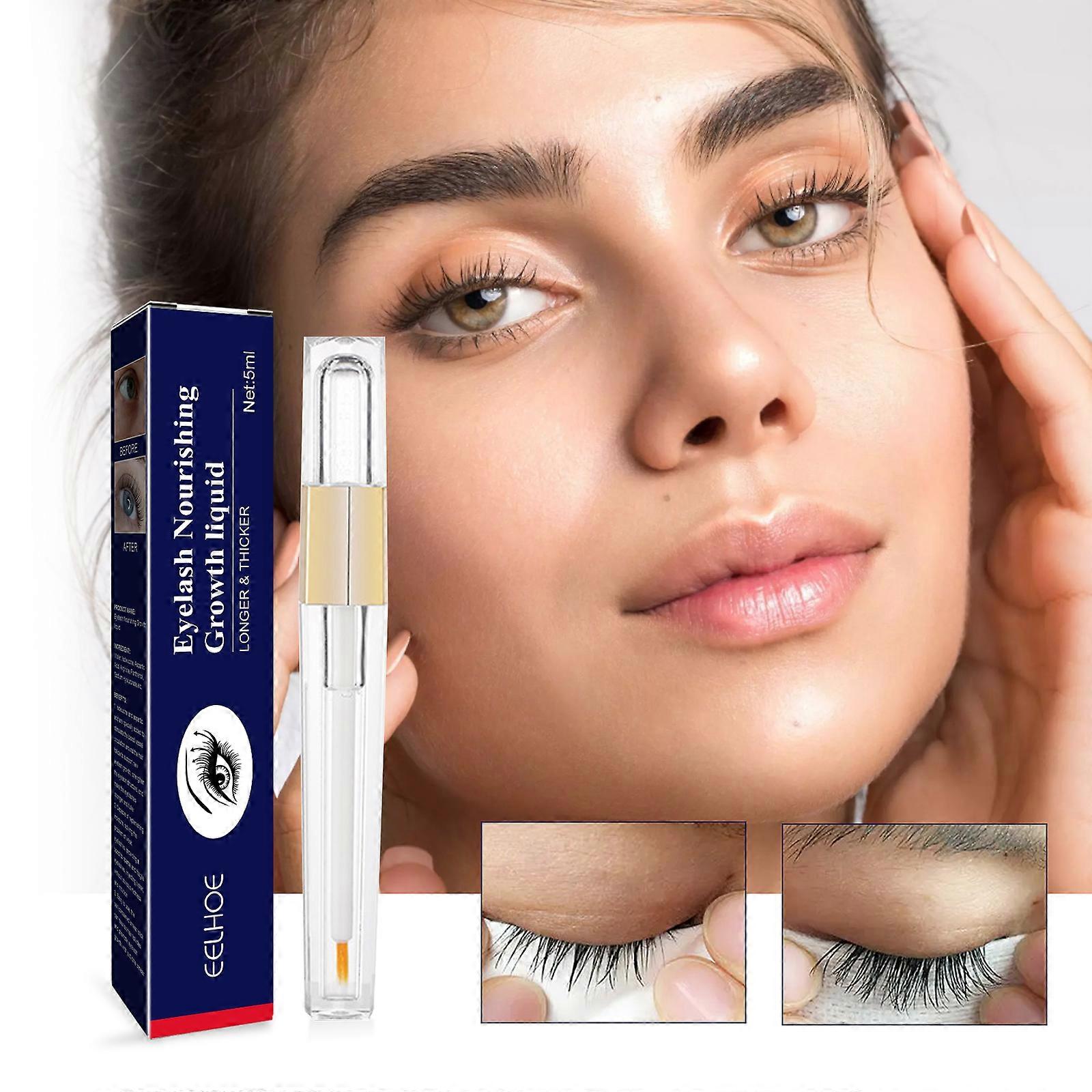 Natural Moisturizing Black Volumizing Mascara 3pcs EELHOE Mascara