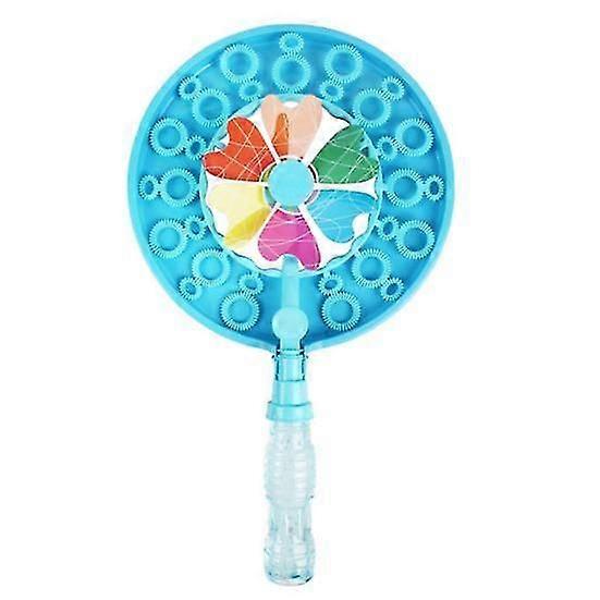 1 Set Bubble Machine Creative Windmill Bubble Maker Machine Manual Blowing Bubble Toy for Children And Adults