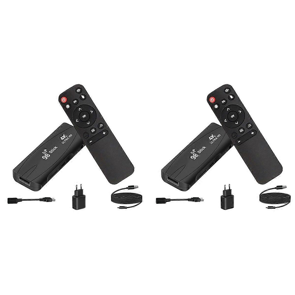 1G+8G Android12.1 2.4G 5G WiFi Android Smart TV BOX(EU Plug)