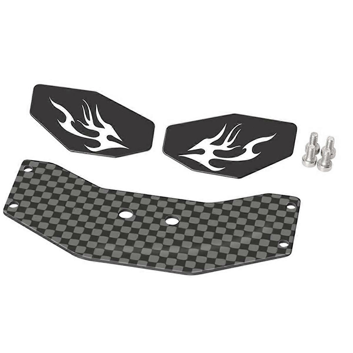 Model Car Rear Rear Spoiler and Frame for 1/24 Micro-B 2WD RC Car Upgrade Parts