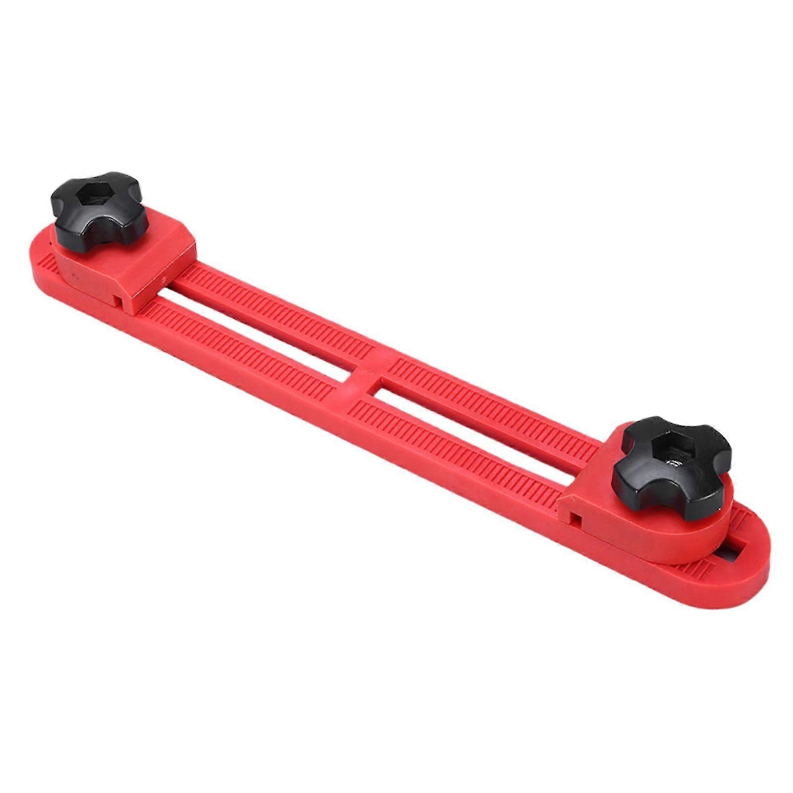 Portable Cutting Machine Base Guide Rail Milling Positioning Tool for Easy Setups Precise Cut Woodwork Projects Easy Use Yellow