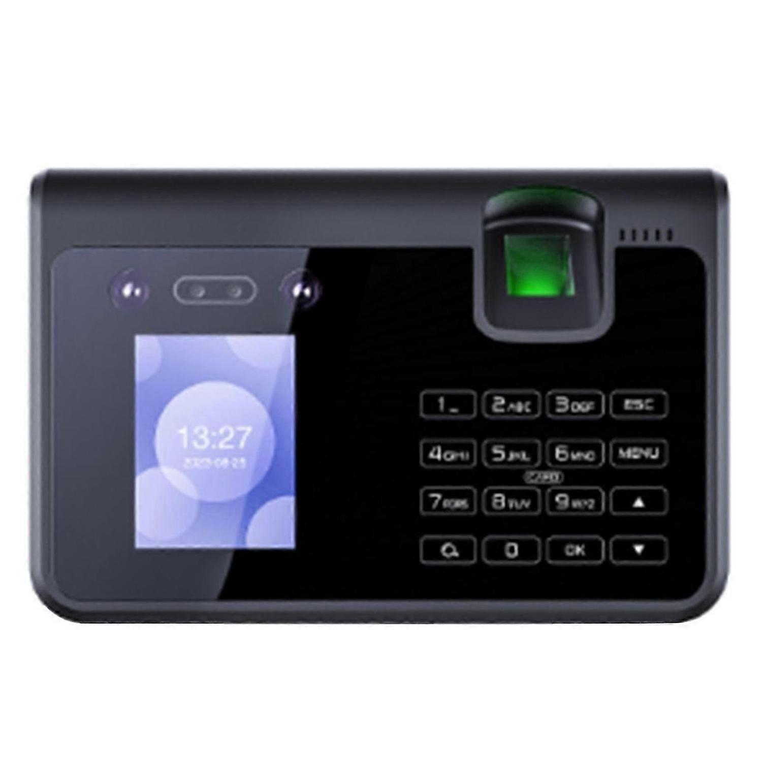 Biometric Facial Recognition Attendance Machine Palmprint Clock in Palm Vein Fingerprint Check-in EU