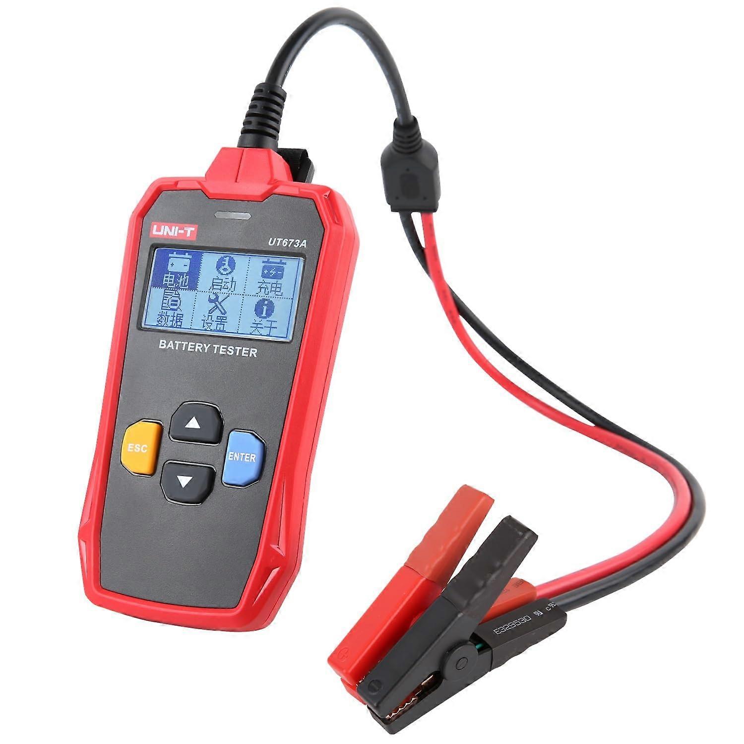 UNIT UT673A Battery Tester, 3 Ah 250 Ah