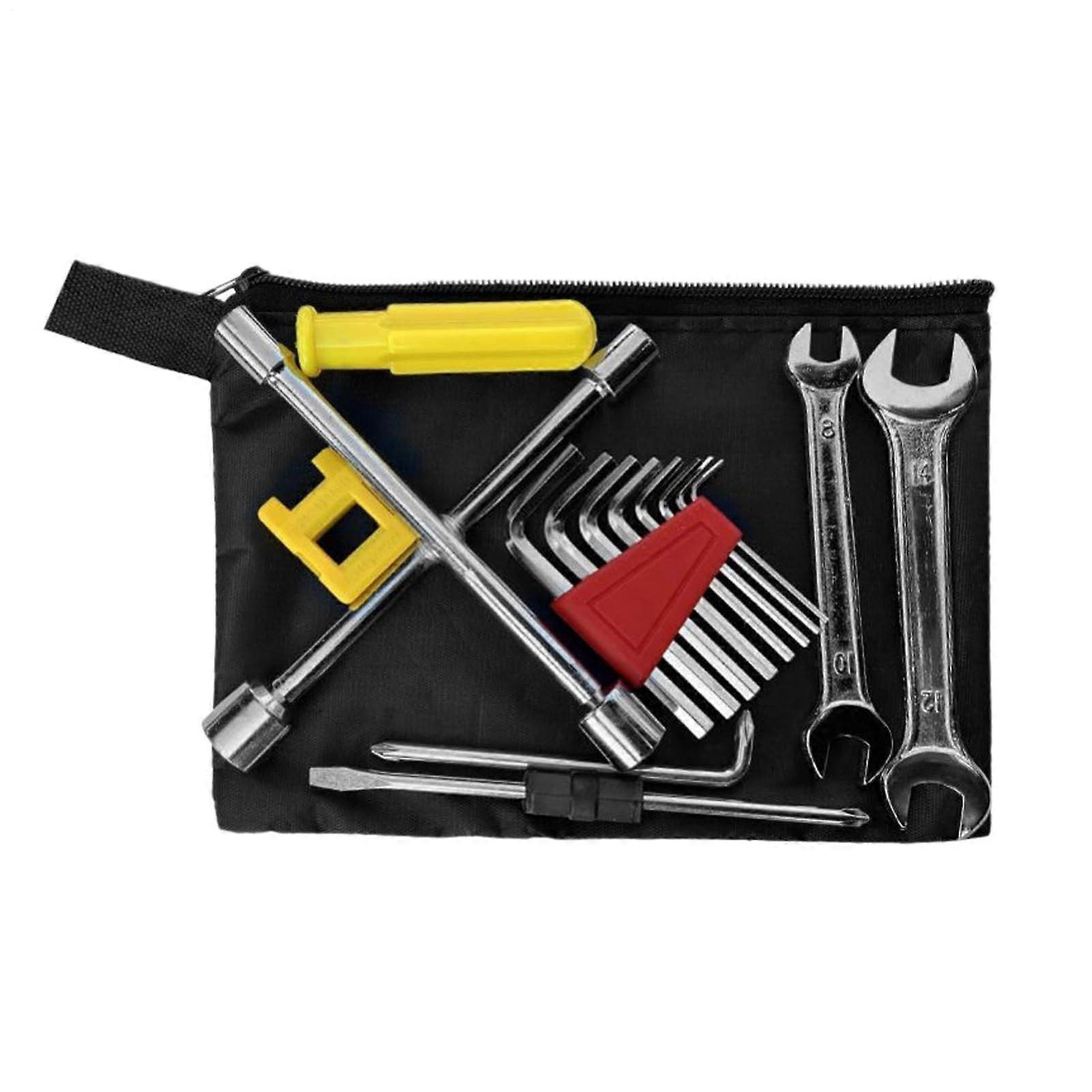 Bicycle tool kit, bike patch kit Maintenance set for cycling, storage box.