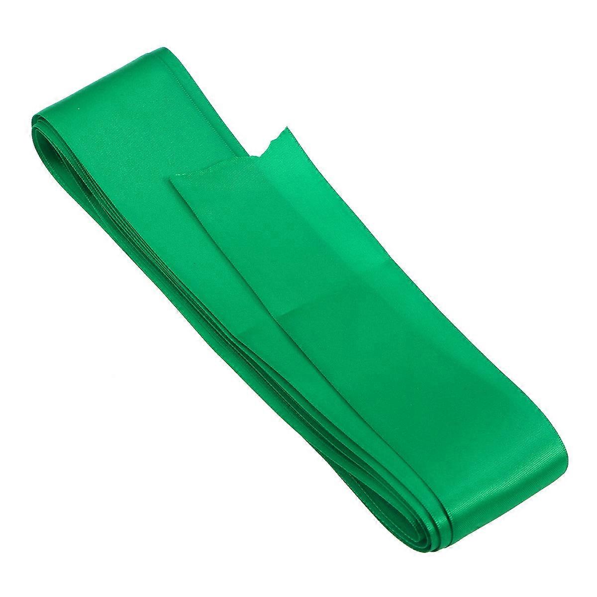 DIY Hair Bow Accessories Ribbon Green 10M X 50mm Double-Sided Wedding Party 1 Roll