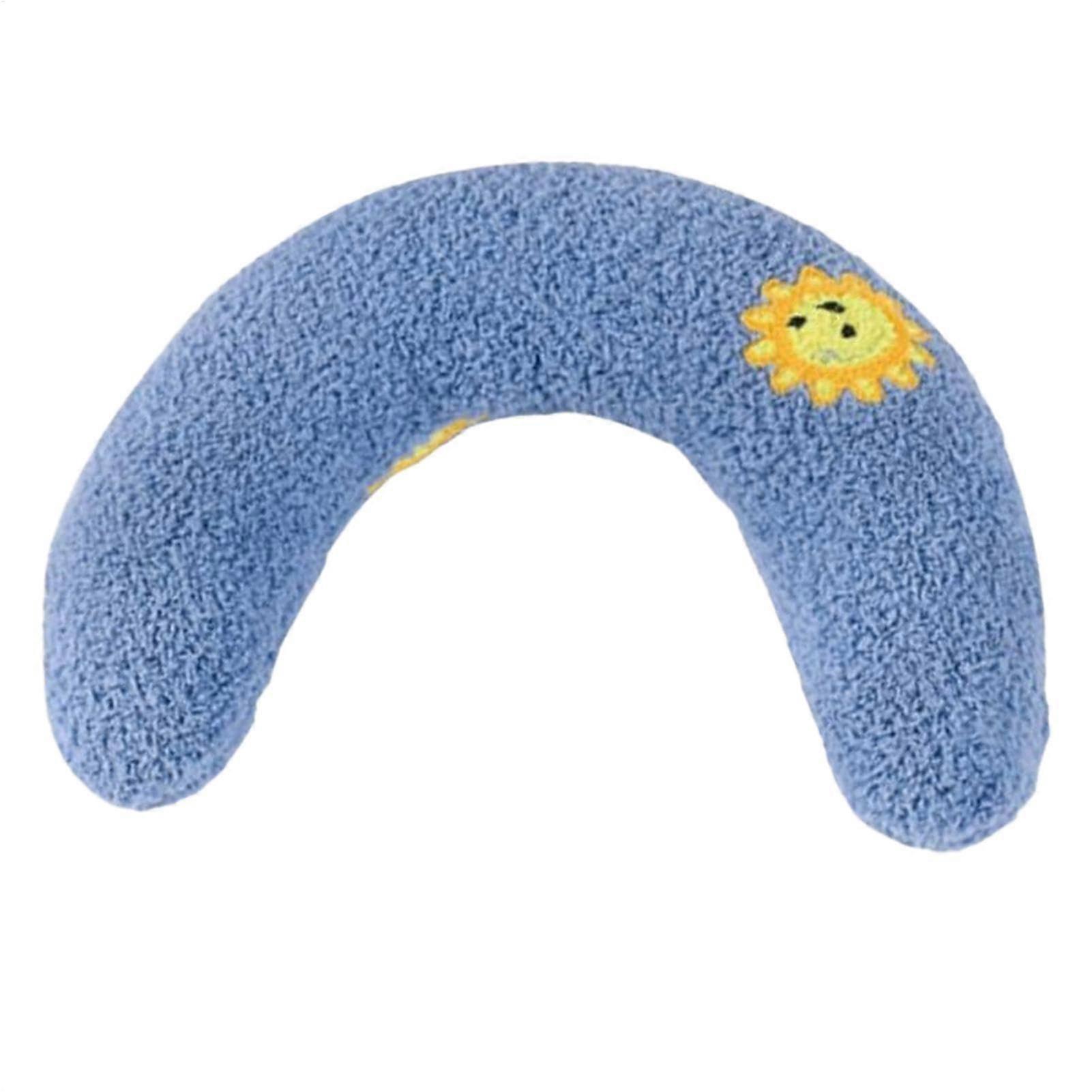 Pet Cushion - Soft U Shape Calming Pillow for Dogs and Cats, Comfortable Neck Support for Relaxation, 24x16 inches