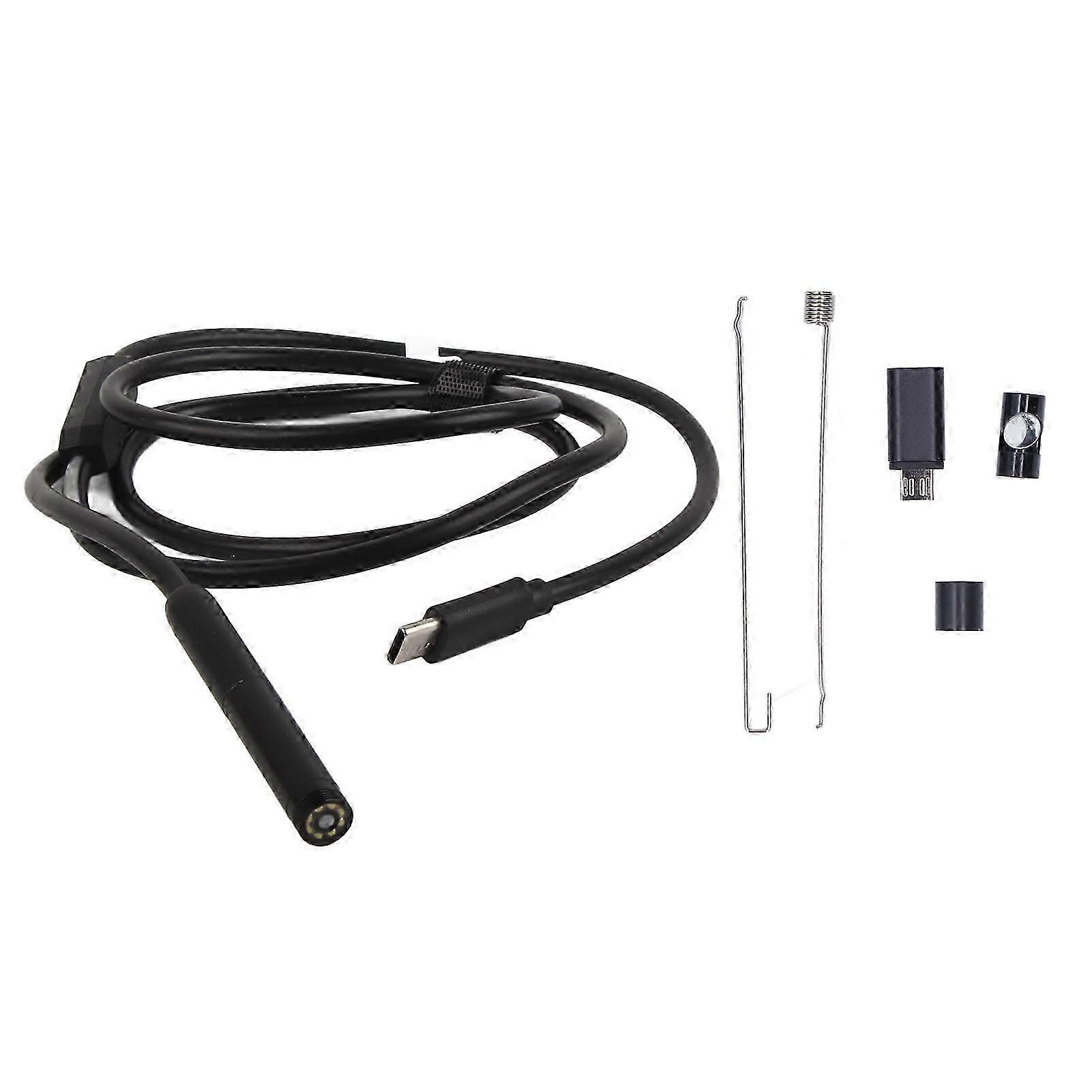 7.9mm Single Lens Endoscope IP67 Waterproof Type C Connector 1080P HD 2MP Industrial Inspection Camera for Compatible Android 3 Meter / 9.8f