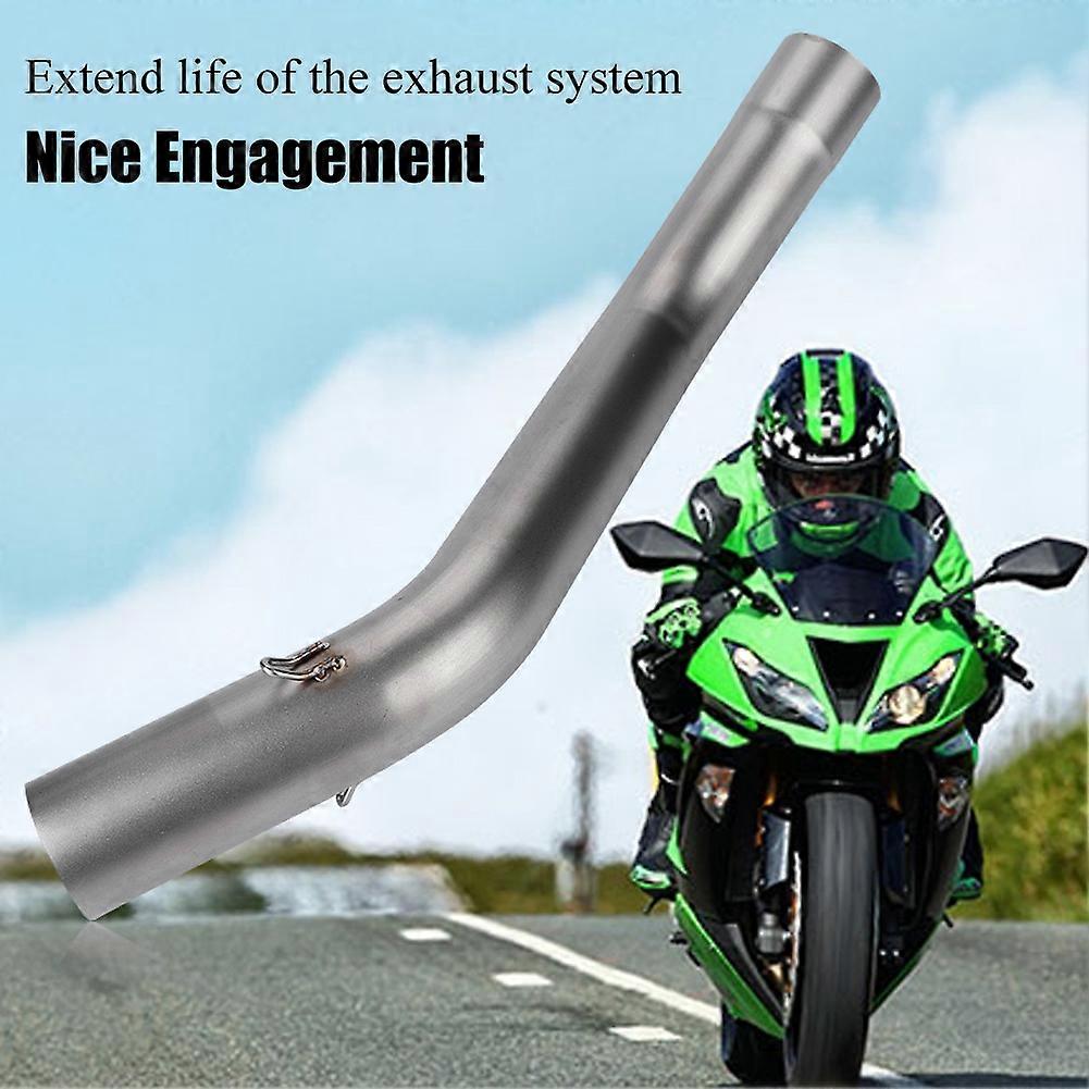 Motorcycle Modification Exhaust Vent Middle Link Pipe for CB400