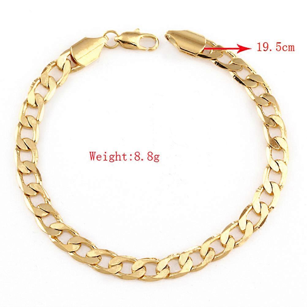 Bracelets Cuff Bangle Golden Formal present 1Pcs