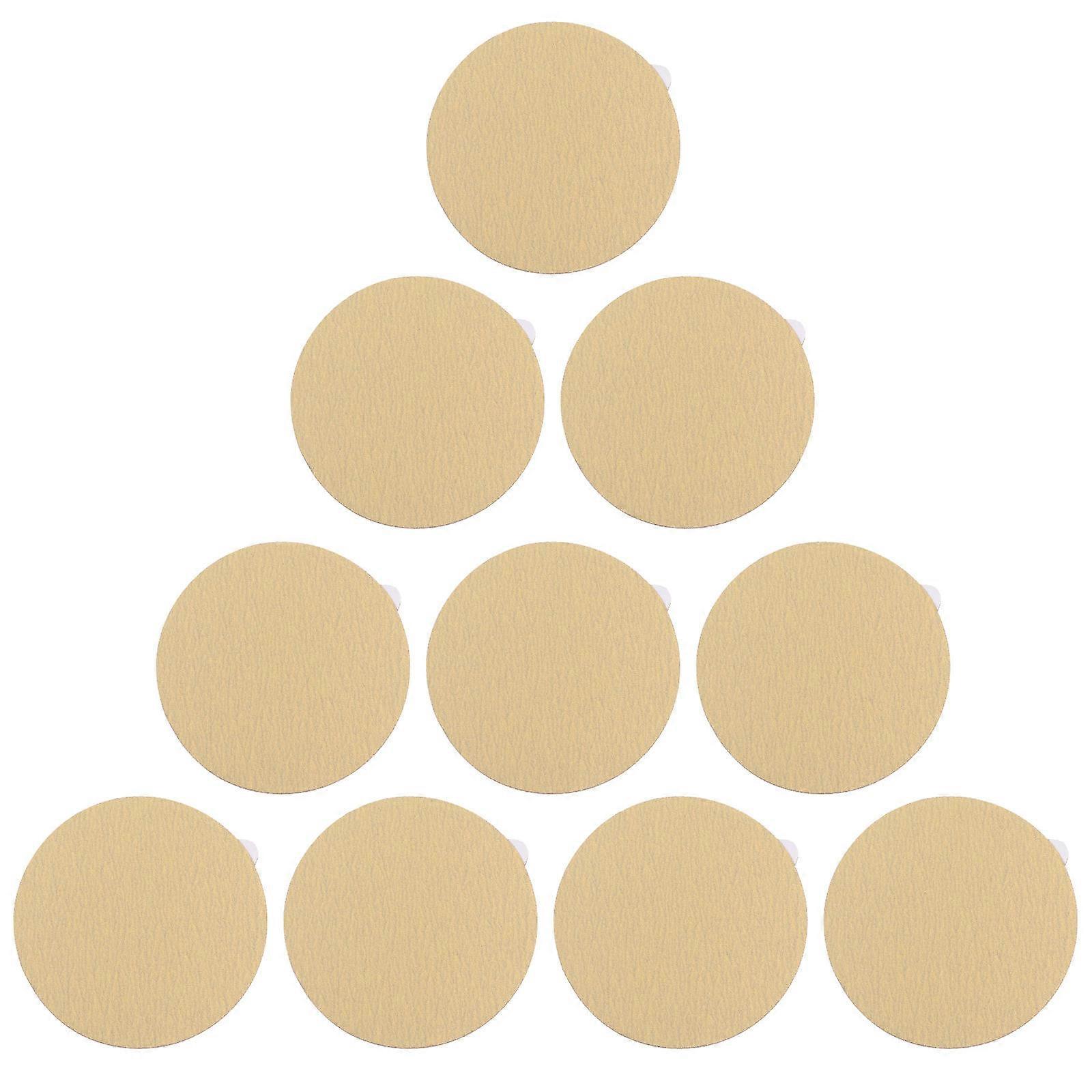 Smoothing Sanding Paper Discs Self Adhesive Metal Walls 15X15CM 10Pcs