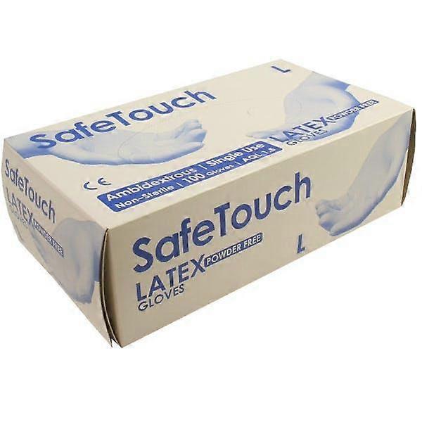 SafeTouch Extra Small Latex Glove Box Powder Free 100pk