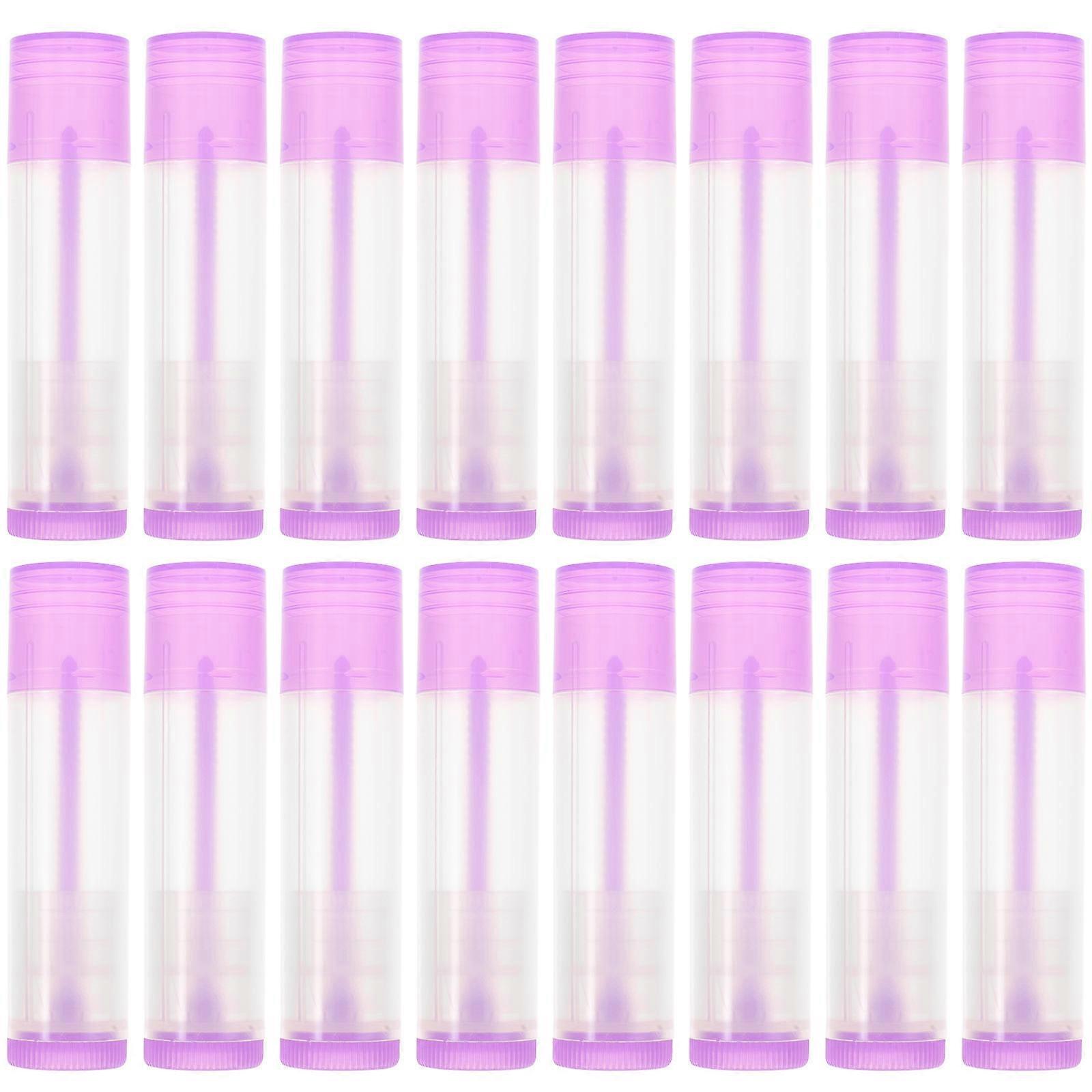 Gradient Lip Gloss Tubes Diy Lipstick Tubes Clear 2.55x0.63x0.63in Travel-Friendly Women 30Pcs