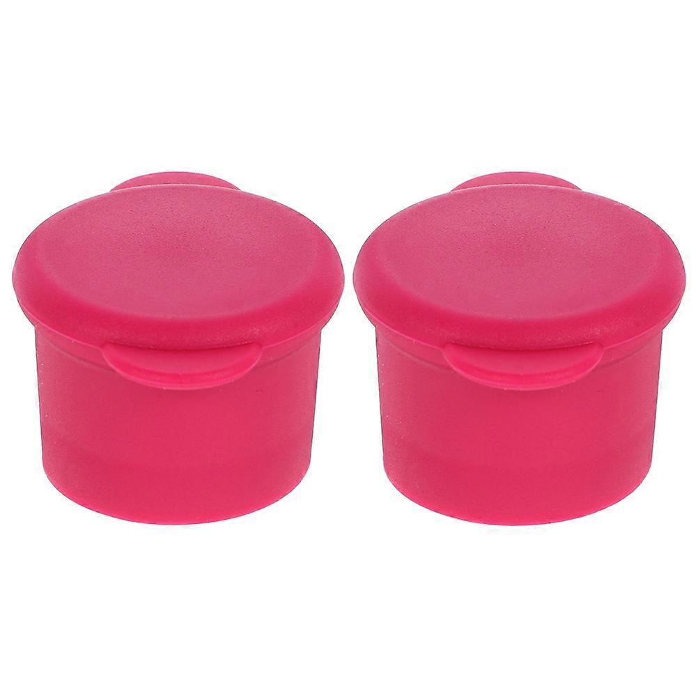 Silicone Fresh-Keeper Bottle Cap Leak-Proof For Beach 2Pcs