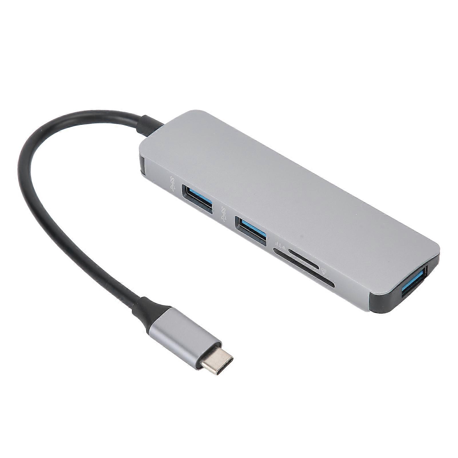 TypeC Card Reader MultiFunction Memory Card Small Memory Card Adapter Hub Converter YMCH402C