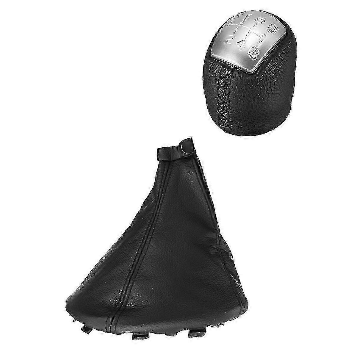 6 Speed Car Gear Shift Knob Shifter Lever with Gaiter Boot Cover for Daily 4 IV 2006 2007 2008 2009 2010 2011 LHD bs