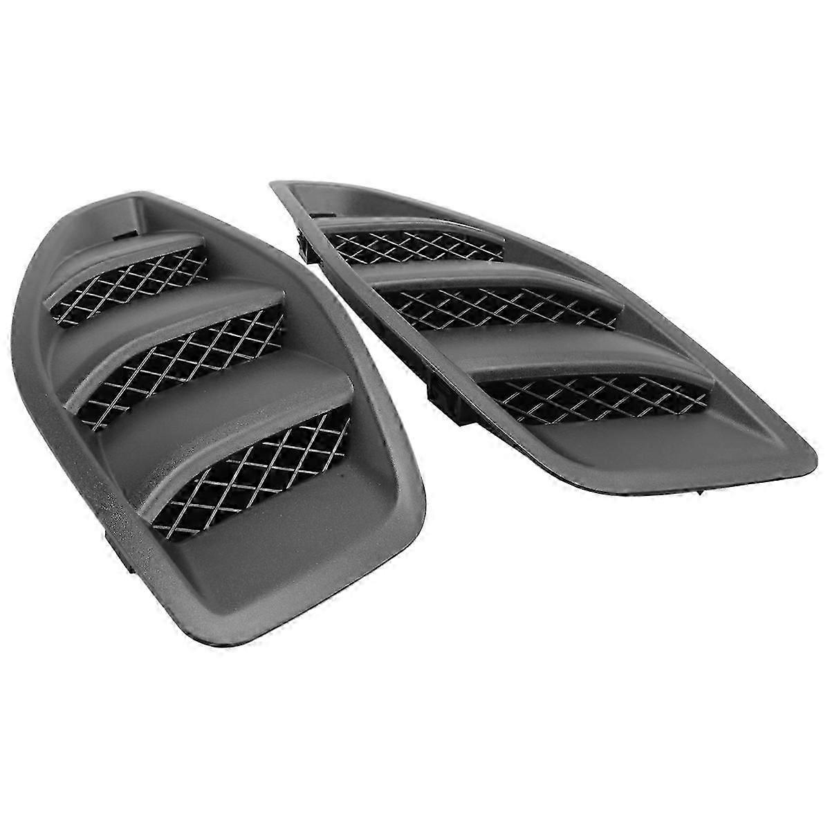 Engine Hood Louvers Inlet Vents For 2007-2017
