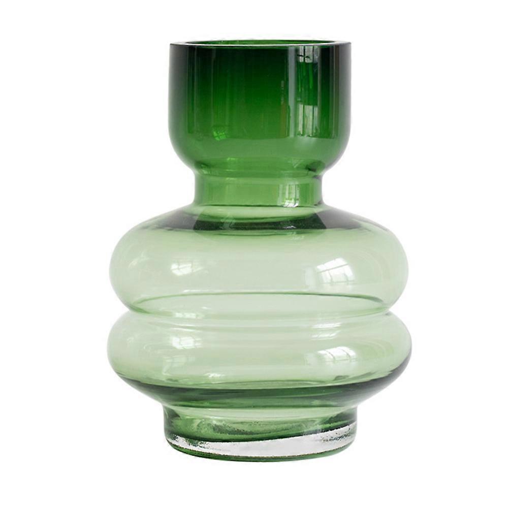 Hydroponic Glass Flower Vase, Nordic Style Transparent Planter for Home Decor, Elegant Desktop Display for Flowers and Plants, Compact Design for