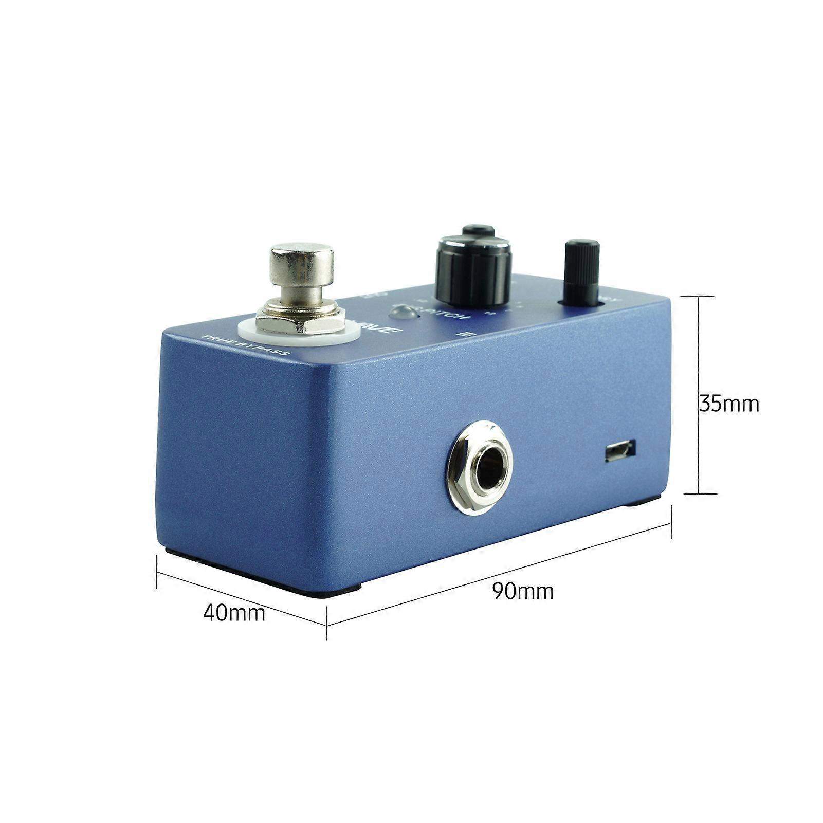 M-VAVE DIG PITCH Guitar Effect Pedal with True Bypass 9 Pitch Shift Types Zinc Alloy Shell Mini Single Type