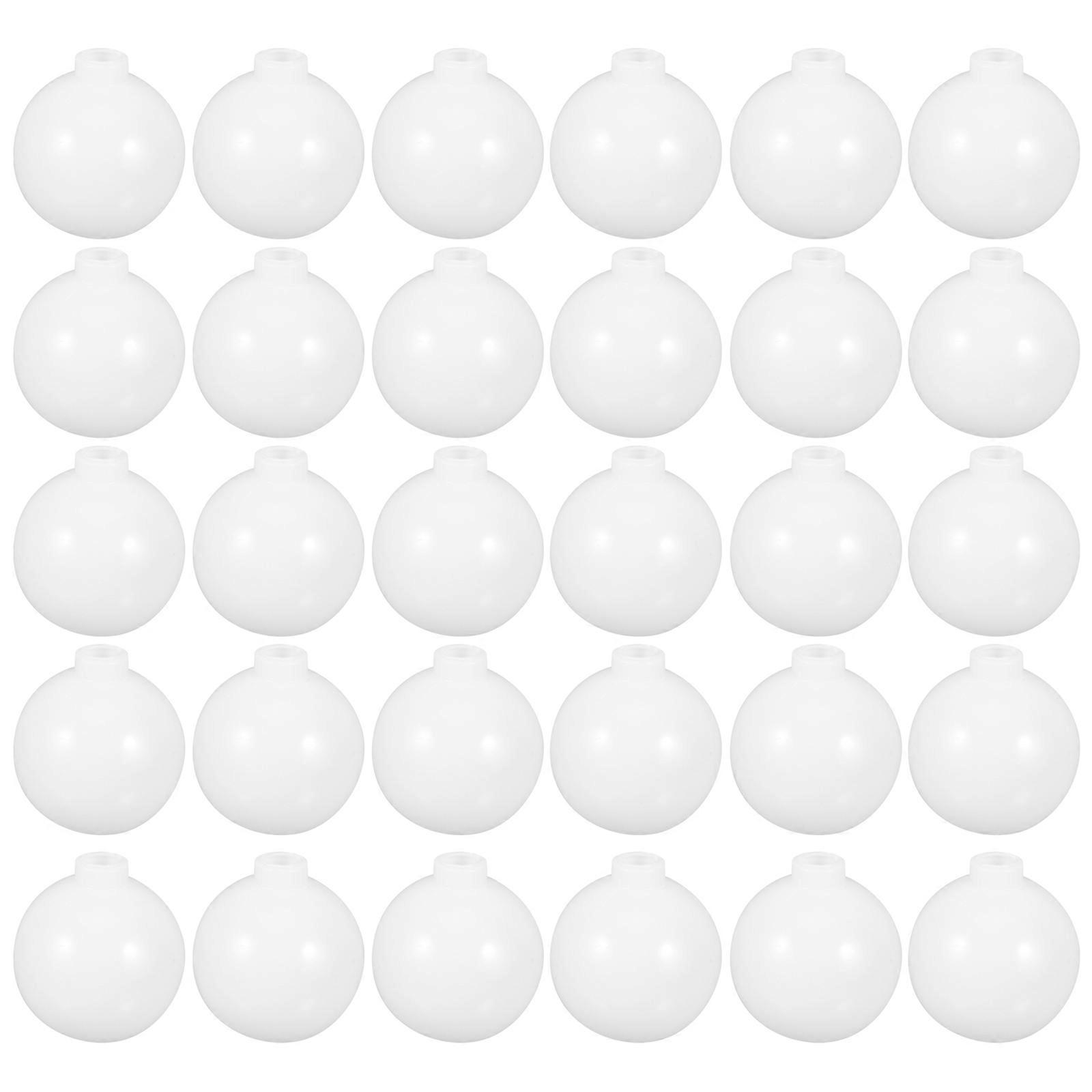 Pendant Light Shades Plastic Lamp Covers For Various Occasions 4.40X4.00X0.80cm Led Compatibility 50Pack
